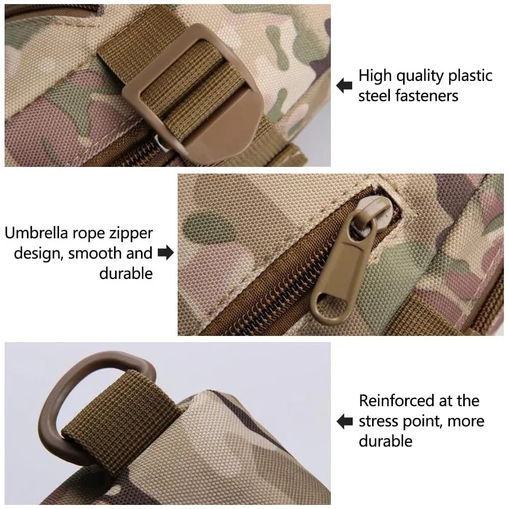 Zaino tattico a tracolla militare Molle EDC Rover per uomo