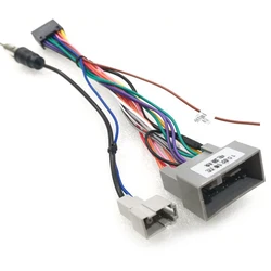 Reproductor de DVD y Audio para coche, adaptador de Cable de alimentación Android de 16 pines para Honda, CRV, BRV, HRV, arnés de cableado de Radio de JAZZ, 1 unidad