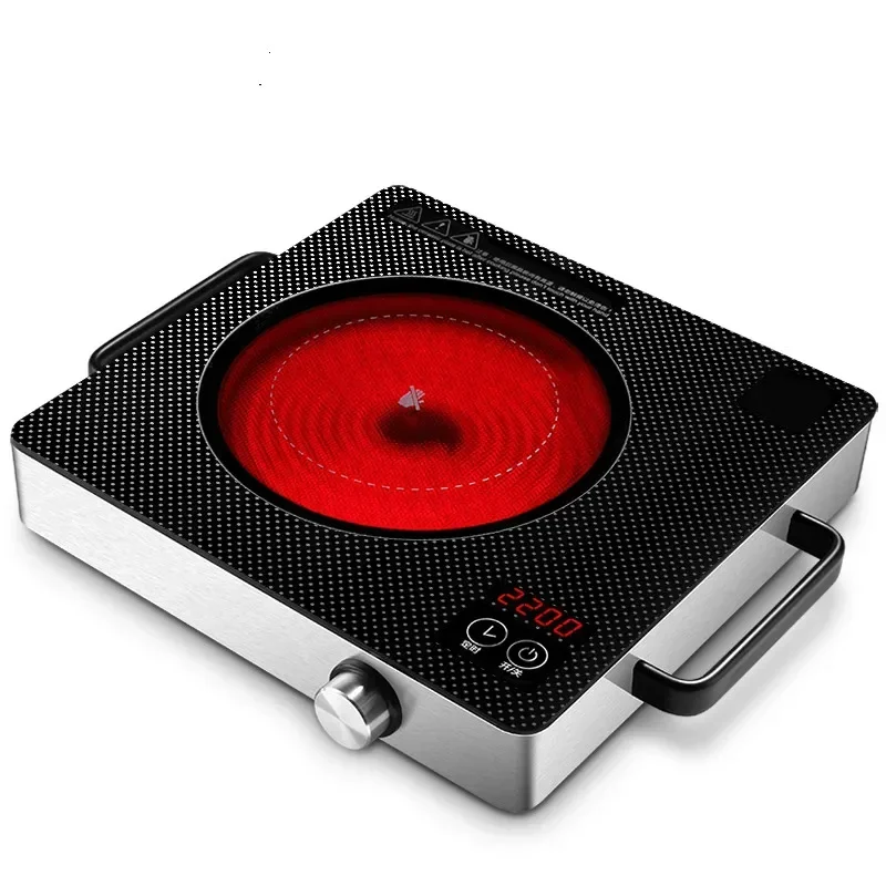 Electrical magnetic Waterproof induction cooker intelligent hot pot stove with timer ceramic induction household cooktop EU