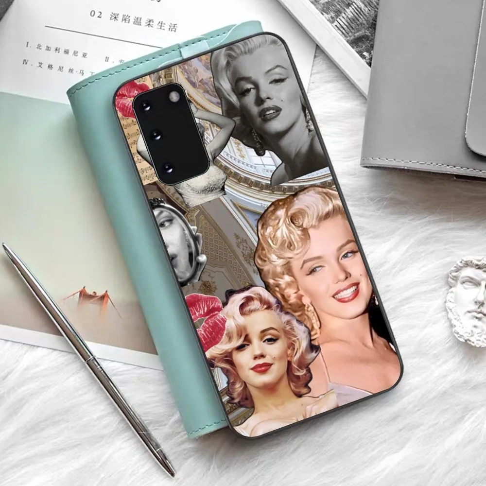 M-Marilyn M-Monroes Phone Case For Samsung S 9 10 20 21 22 23 30 23 24 plus lite Ultra FE S10lite Fundas