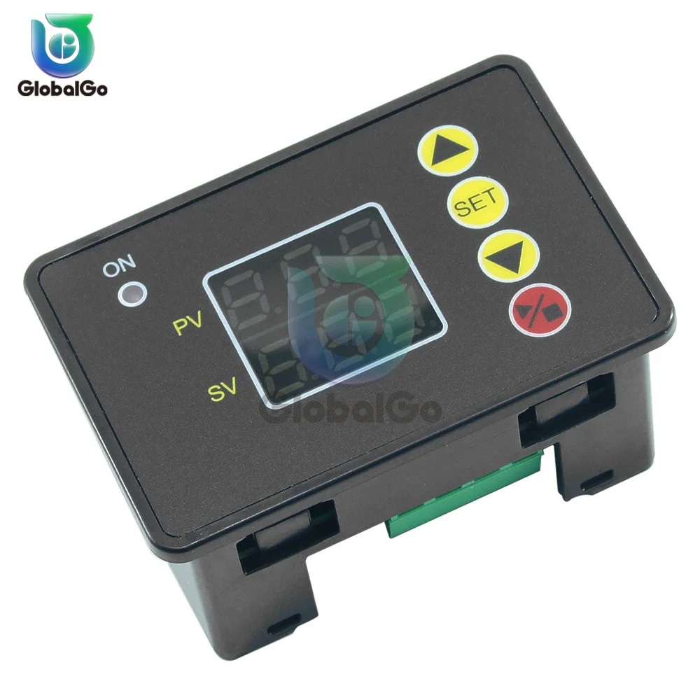 T2310 AC 110-220V DC 12V 24V LED Digital Time Controller Conto alla rovescia Timer On/Off Interruttore di Ritardo Timer Modulo Relè con Buzzer