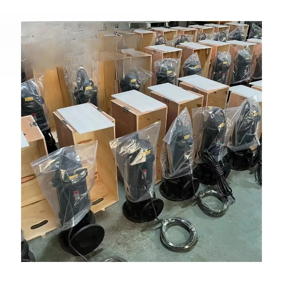 Pompa sommergibile centrifuga per acque reflue ad alto sollevamento per drenaggio per acqua sporca e aspirazione sottomarina per il trattamento delle acque reflue