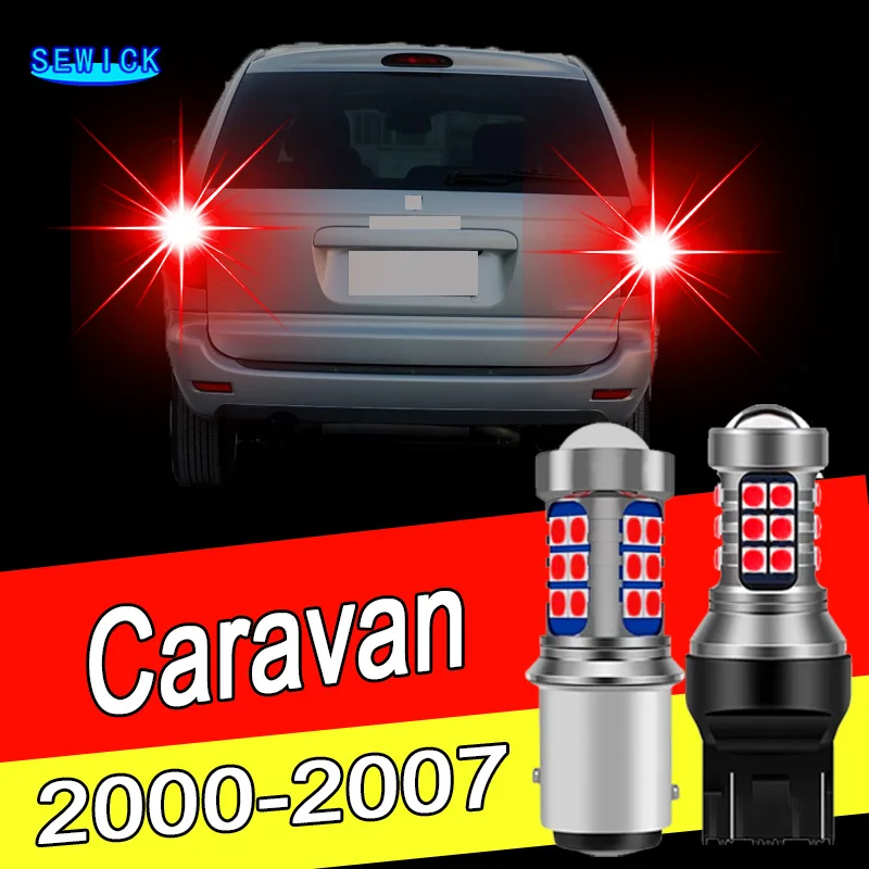 2pcs LED Brake Light Bulb Accessories For Dodge Caravan 2000 2001 2002 2003 2004 2005 2006 2007