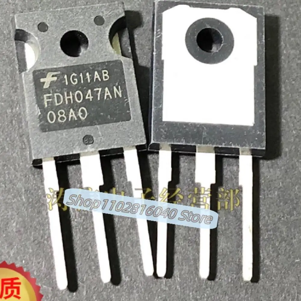 10PCS/Lot FDH047AN08AO FDH047AN08A0   TO-247 80A 75V Best Quality Imported Original Spot