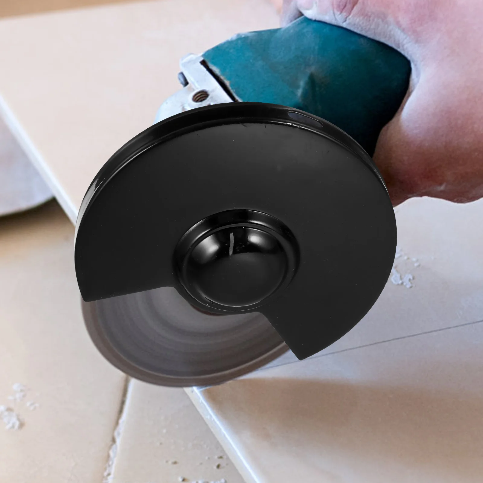 

Angle Grinder Safety Guard Bench Grinder 150mm Reliable Lightweight Plastic Angle Guard Replacement Power Tool Left Side