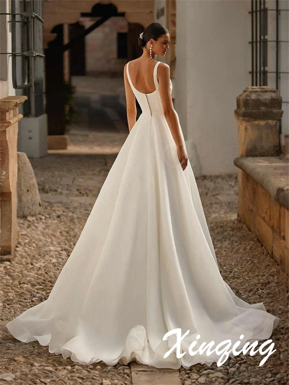 

Customized 2025 Wedding Dresses Dreamy Strapless Sleeveless Heavy Industry Wedding Dresses Temperament Bespoke Occasion Gown