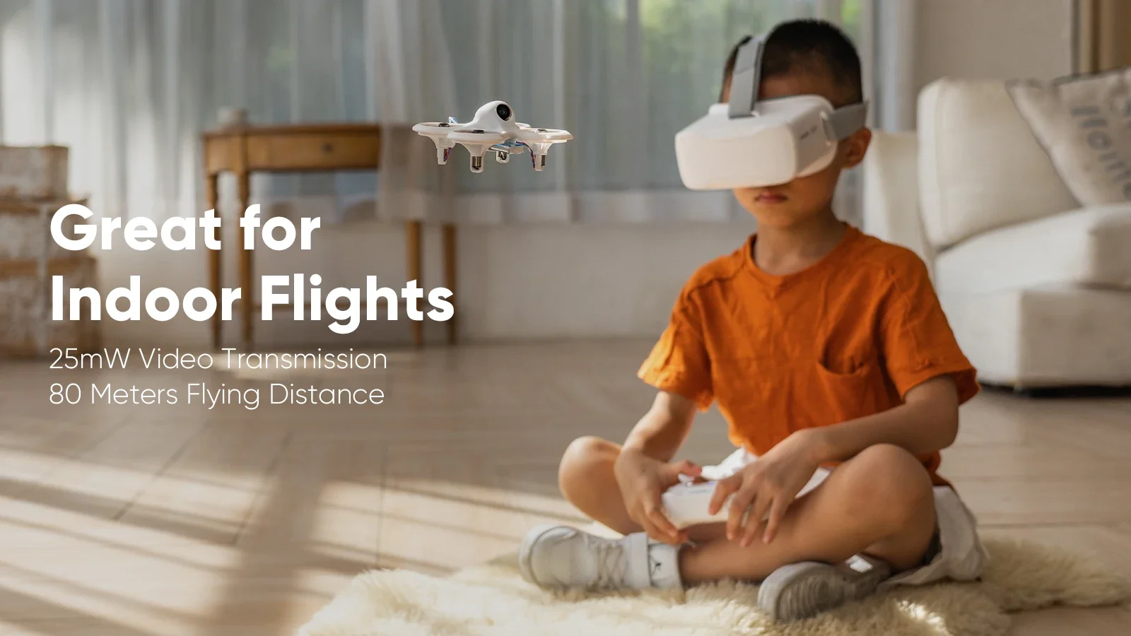 VoidFly Cetus Lite FPV Kit Mini Fpv Dr-one Whoop Quadcopter Dr-one Goggle Auto Hover Indoor Outdoor Positioning