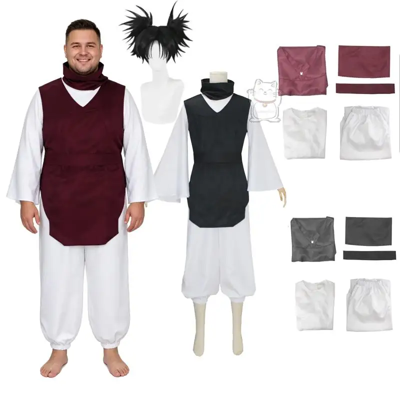 Anime cosplay set Jujutsu queen Halloween carnival costume scarf top belt undershirt pants Easter performance costume