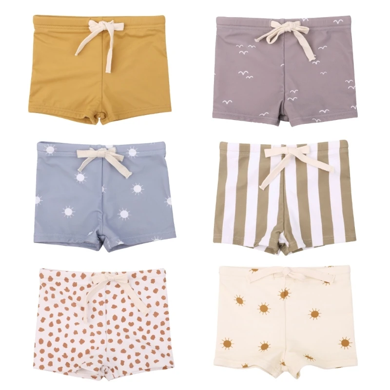 빠른 건조 만화 수영 트렁크, 12-24 개월 아기 수영장 해변 수영복, 2024 여름 신제품 