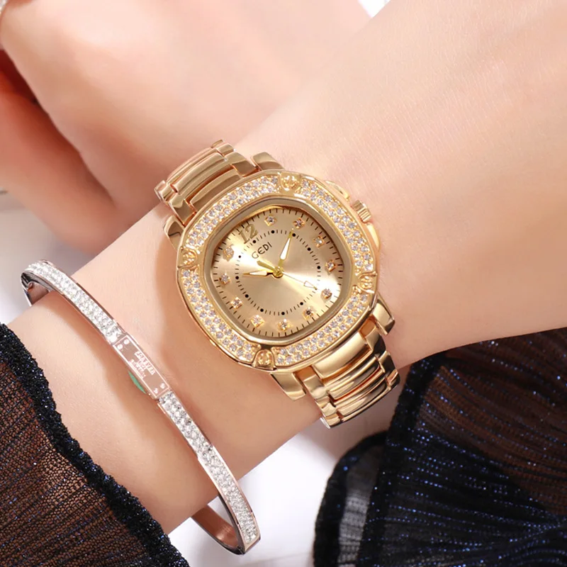 Women Watch Set Luxury Rose Gold Dress Quartz Watch Bracelet Ladies Sports Wrist Watch Clock Gift Women Relogio Feminino