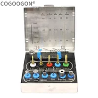 Kit de expansor de huesos Dental, elevación sinusal con discos de sierra, instrumentos de implante quirúrgico, expansor de huesos, herramienta de expansión de taladro de compresión