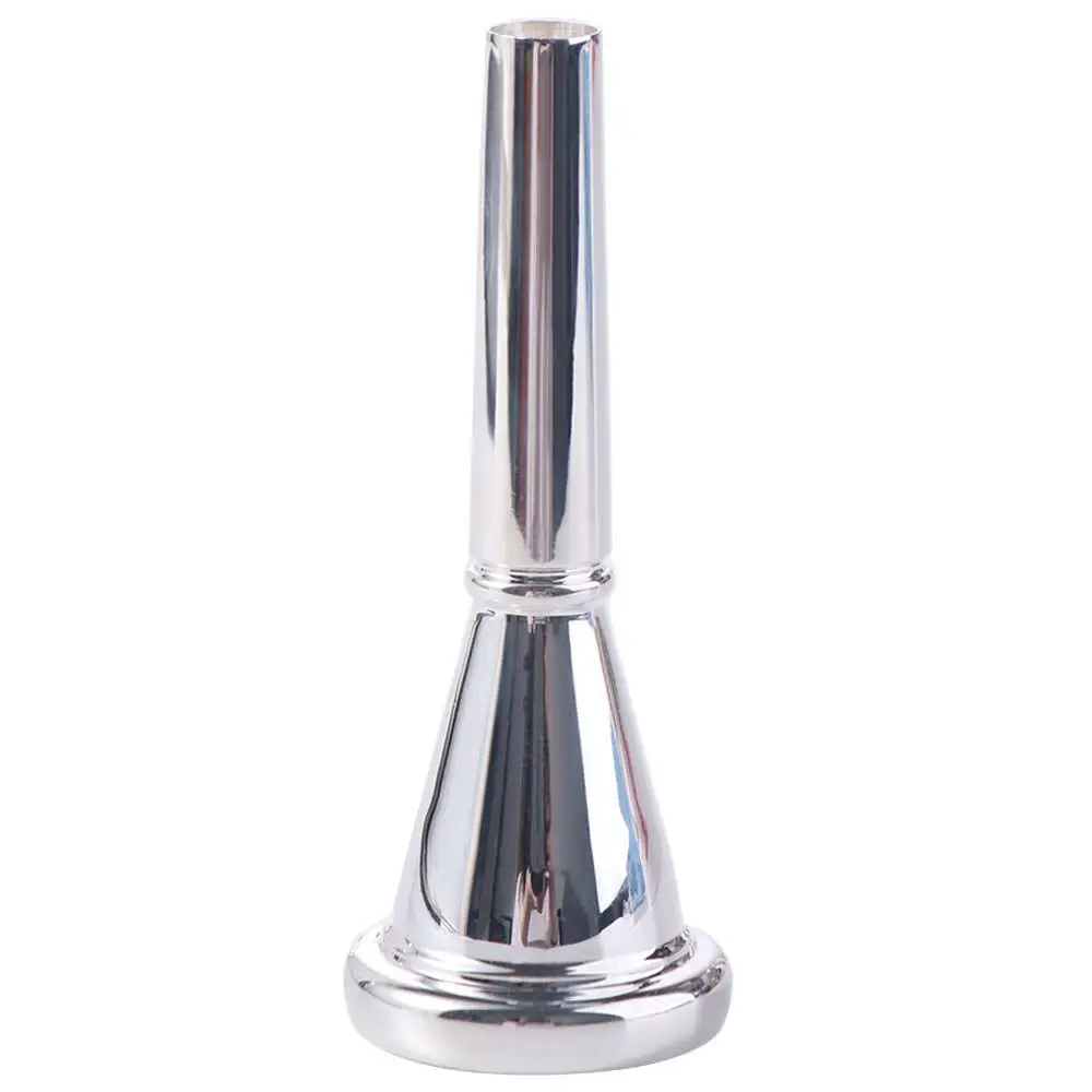 Gold Silver French Horn Mouthpiece Replacement Parts Music Players Horn Mouthpiece Professional Students Instrument Accessories