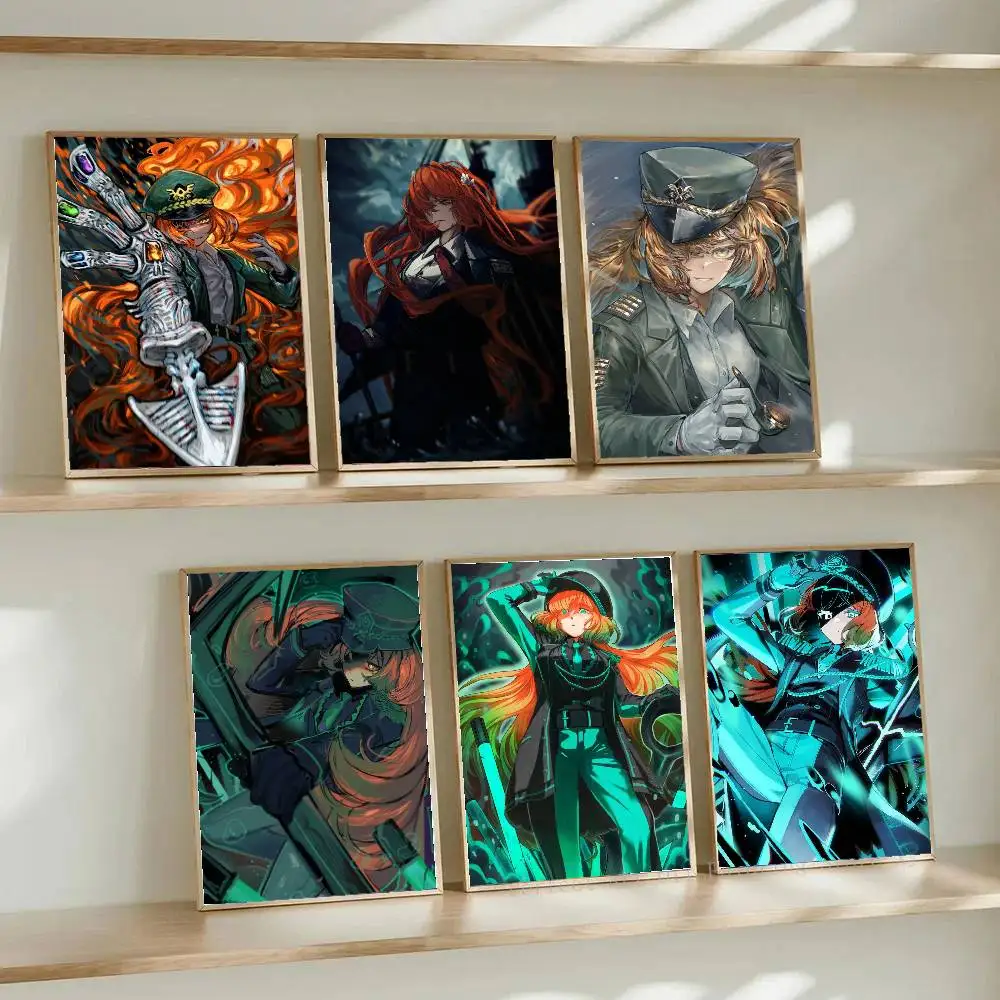 Ismael Anime I-limbus Company Posters Living Room Bar Cafe Quality Canvas Vintage Style Comics Painting Art Home Wall Decor