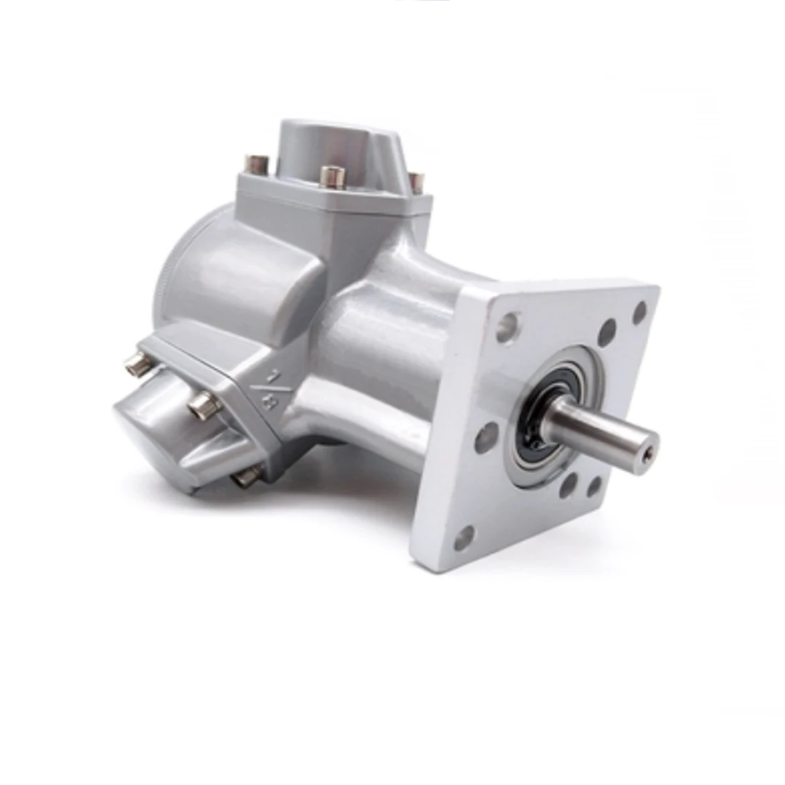 Piston type air driven HS010 small air motor low speed high torque high power reducer mixer adjustable speed