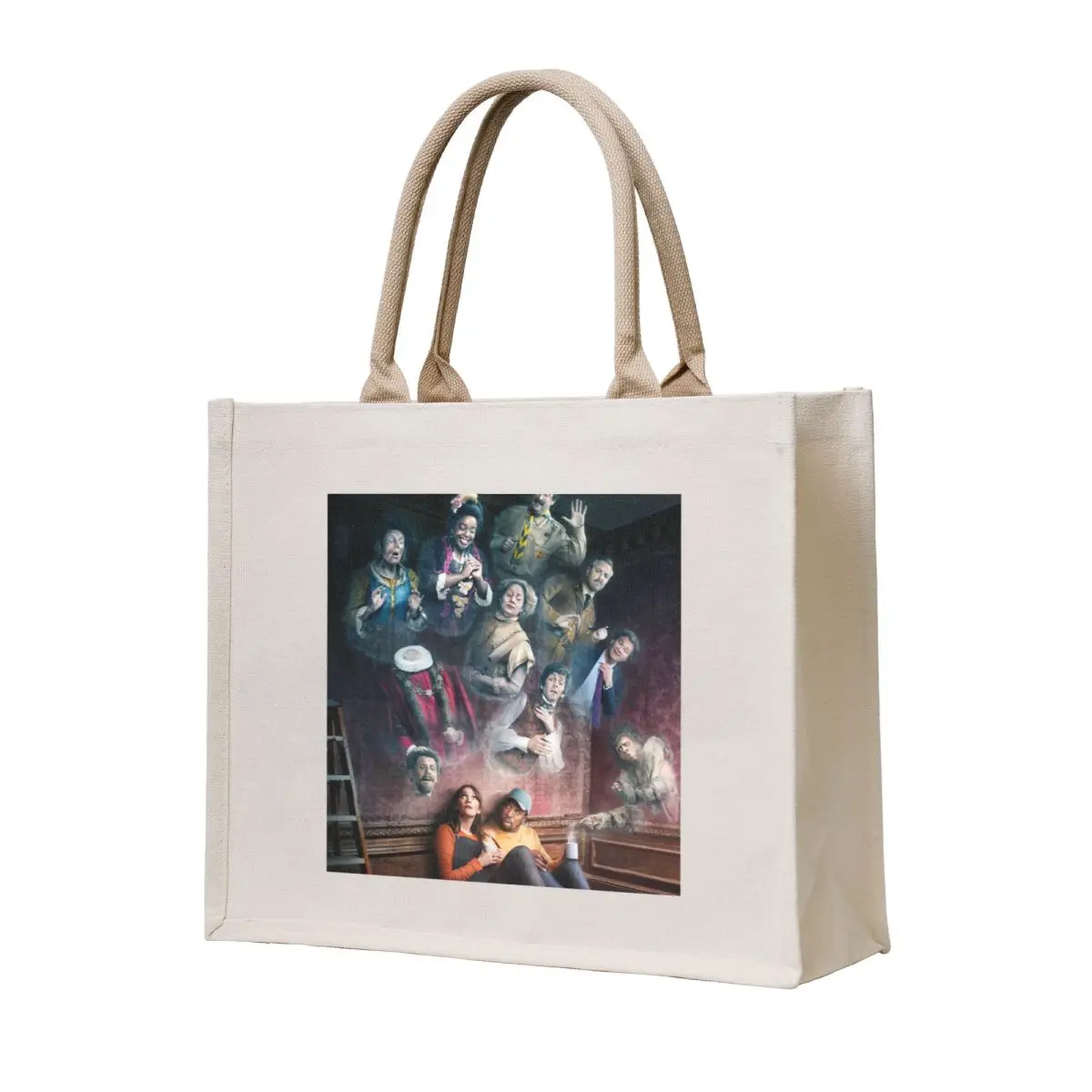 

Ghosts poster Tote Bag hand bag ladies custom fabric bag Women's shopper