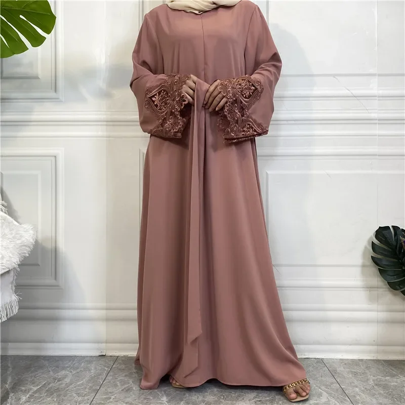 Abaya Dubai Turkey Muslim Fashion Hijab Dress Kaftan Islam Clothing African Maxi Dresses For Women Vestido Robe Musulman De Mode