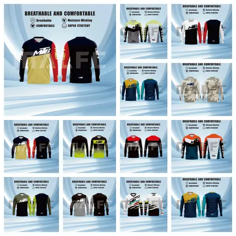 Motocross Jersey Road Mountain New Racing Bike Downhill Jersey Cycling Jersey Enduro Sweatshirt Superbike