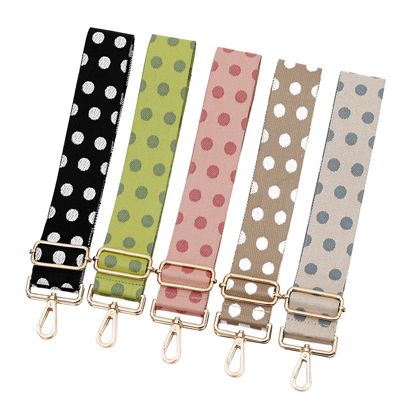 Backpack Accessories Fashion Dot Pattern Bag Shoulder Strap Adjustable Shoulder Cross-Body Belts