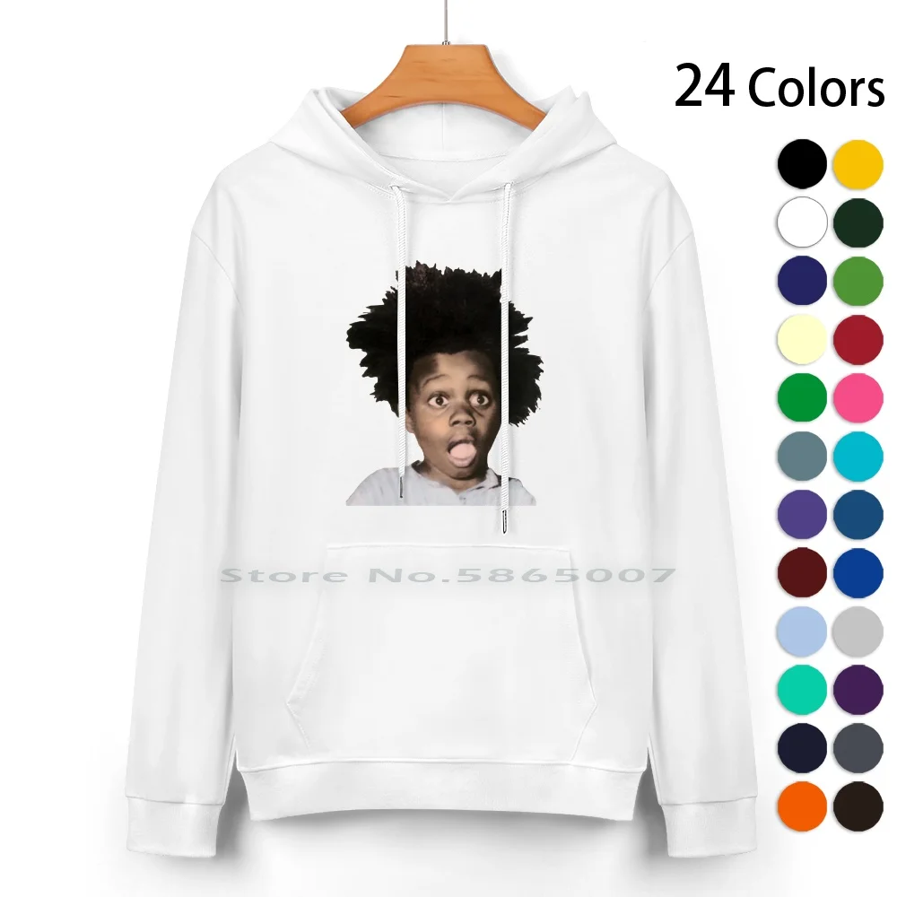 

Buckwheat-Little Rascals Pure Cotton Hoodie Sweater 24 Colors Buckwheat Rascal Character Gang Short Film Movie Series Sitcom