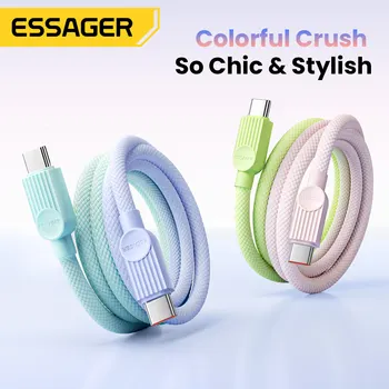 Colorful USB-C to USB-C Cable, PD 60W Fast Charging Supported 2