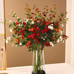 74CM Artificial Flower High-end Rose Tabletop Ornament Nordic Dining Table Decoration Ornament Bouquet Photography Prop