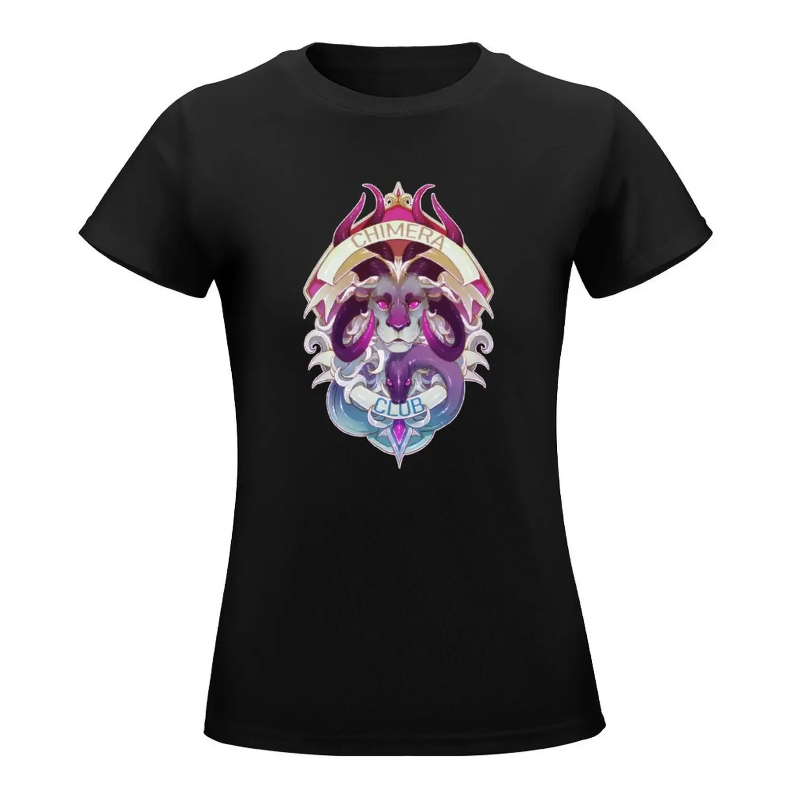 Chimäre Unterstützer T-Shirt Kawaii Kleidung weibliche Kleidung Sommer Tops T-Shirts für Frauen