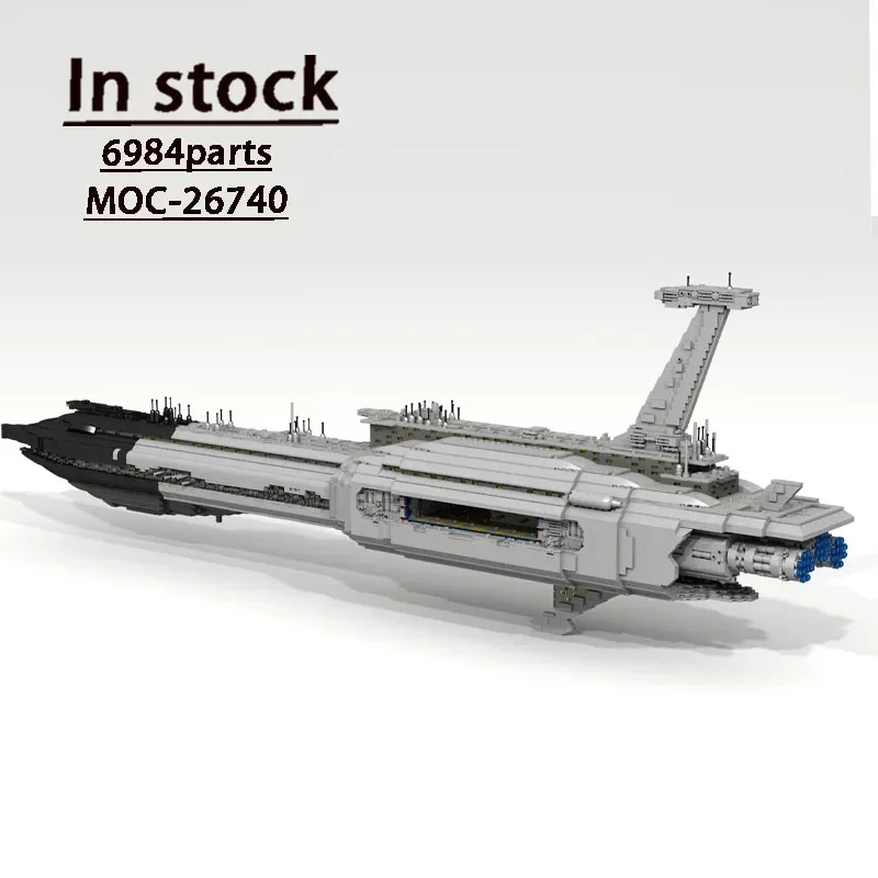 

MOC-26740 проект MOCStar на заказ, невидимая ручная Вселенная, 6984 шт., космический корабль, строительные блоки, дни рождения, игрушки, рождественские подарки