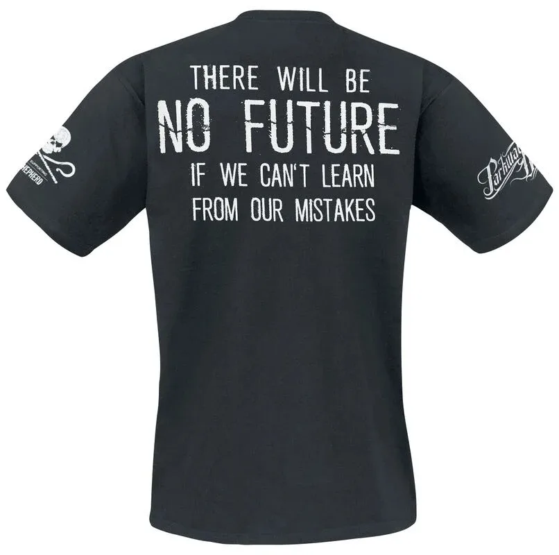 Parkway Drive Environmental Quote Print Cotton T-Shirt Unisex Dark Metal Style Casual Tee Men Women Old School Street Crew Neck