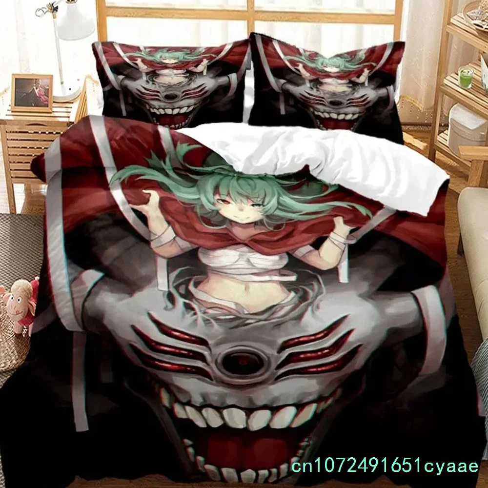 Tokyo Ghoul Bedding Set For Bedroom Soft Modern Bedspreads Comefortable Kids Duvet Cover Quilt Cover And Pillowcase