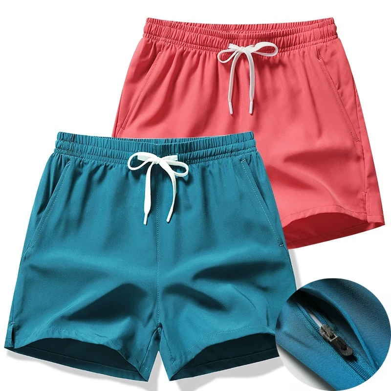 Casual Summer Short Pants Men's Loose Thin Three-Quarter Running Track And Field Quick Dry Pants Korean Version Fashionable