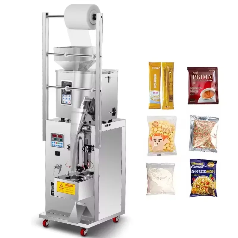 YWM Certificate Multi-Function Stainless Steel Machine for Crispy Snacks Sachet Bag Gluing Film Pouch Wrapping Filling