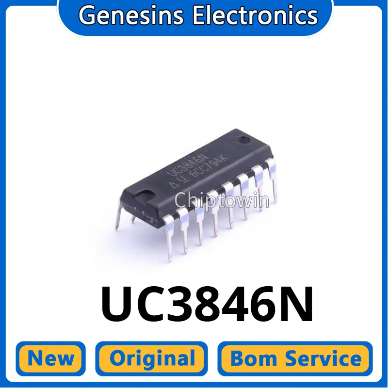 5/50/500 pcs UC3846N DIP-16 DC Switching Controller W7