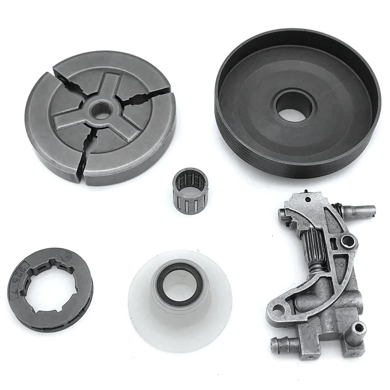 kit-de-embrague-pinon-y-tambor-de-cadena-ab63-para-motosierras-chinas-4500-5200-5800-45-58cc-incluye-bomba-de-aceite-tornillo-sin-fin-y-rodamiento