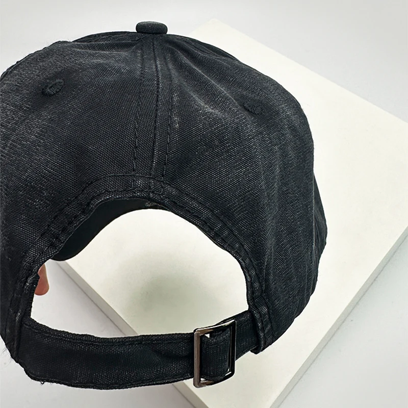 New Unisex American Style Graffiti Letters Baseball Hats Breathable Retro Sunshade Hip Hop Peaked Caps Versatile Fashion Niche