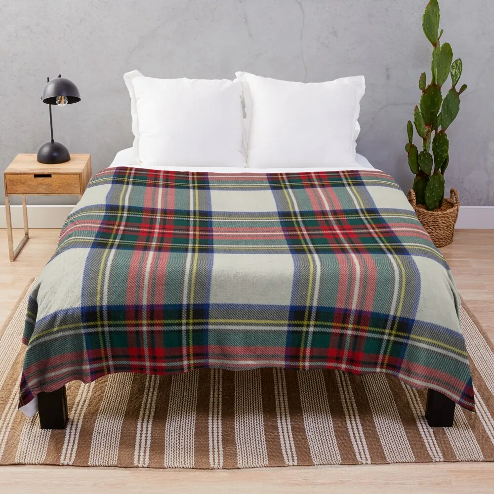 Stewart Dress Scottish Tartan Throw Blanket Bed Fashionable Extra Large Throw Blankets