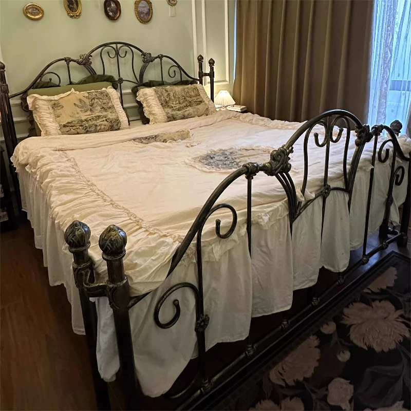 

Modern Storage Bed Bedroom Aesthetic Frame Lounge Sleeping Bed Nightstands Double Muebles Para El Hogar House Accessories