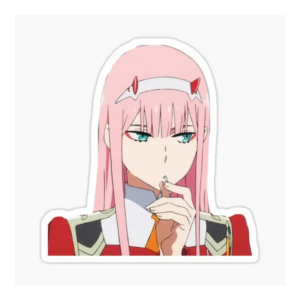 Zero Two Sticker Motorcycle Bumper Trunk Laptop Window Vinyl Decals High Quality Car Decoration