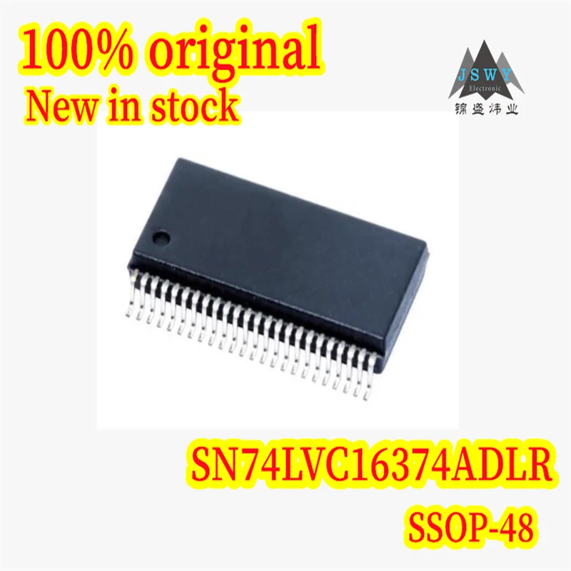 (5/20PCS) SN74LVC16374ADLR SN74LVC16374 SSOP-48 16-bit D-type flip-flop logic chip. Original stock with fast shipping.