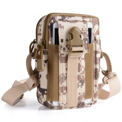 Mobiele telefoonhoesje Heuptas Waterdicht Nylon Multifunctioneel Casual Heren Heuptasje Mannelijke kleine tas