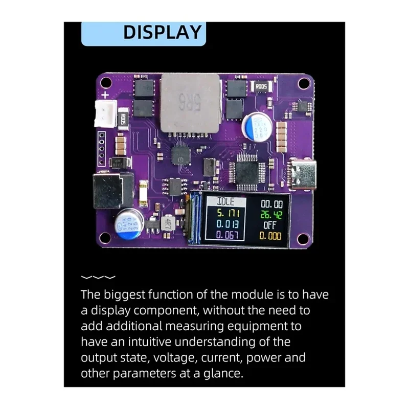 Módulo de carga rápida B-M IP6557 PD3.1 Módulo de carga rápida Buck-Boost de alta potencia 140W Módulo de carga de teléfono
