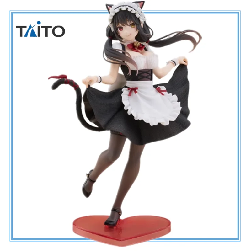 

In Stock Original TAITO DATE A LIVE Tokisaki Kurumi PVC 18cm Anime Character Model Collection Toys Gifts