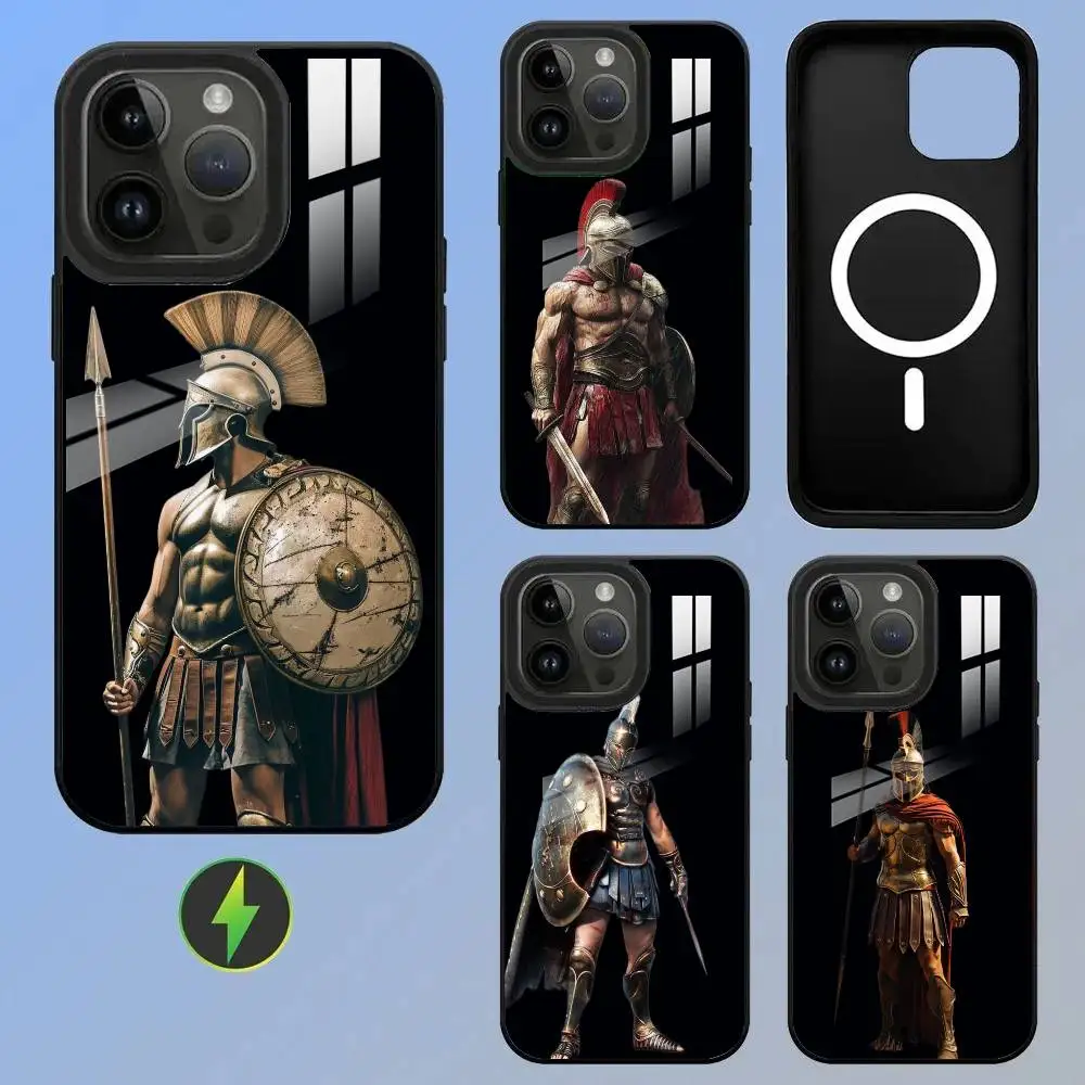 

Sparta High-End Glass-textured Printed Phone Case For iPhone 11/12/13/14/15/16/17 Plus, Pro, Pro Max & Air