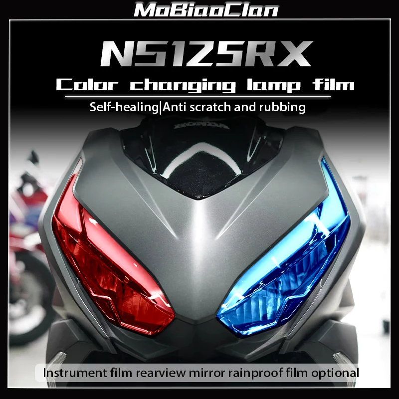 

For Honda NS125RX ns125rx 2024 Modified Accessories Headlight Tail Film Instrument Film Rearview Mirror Protection Film