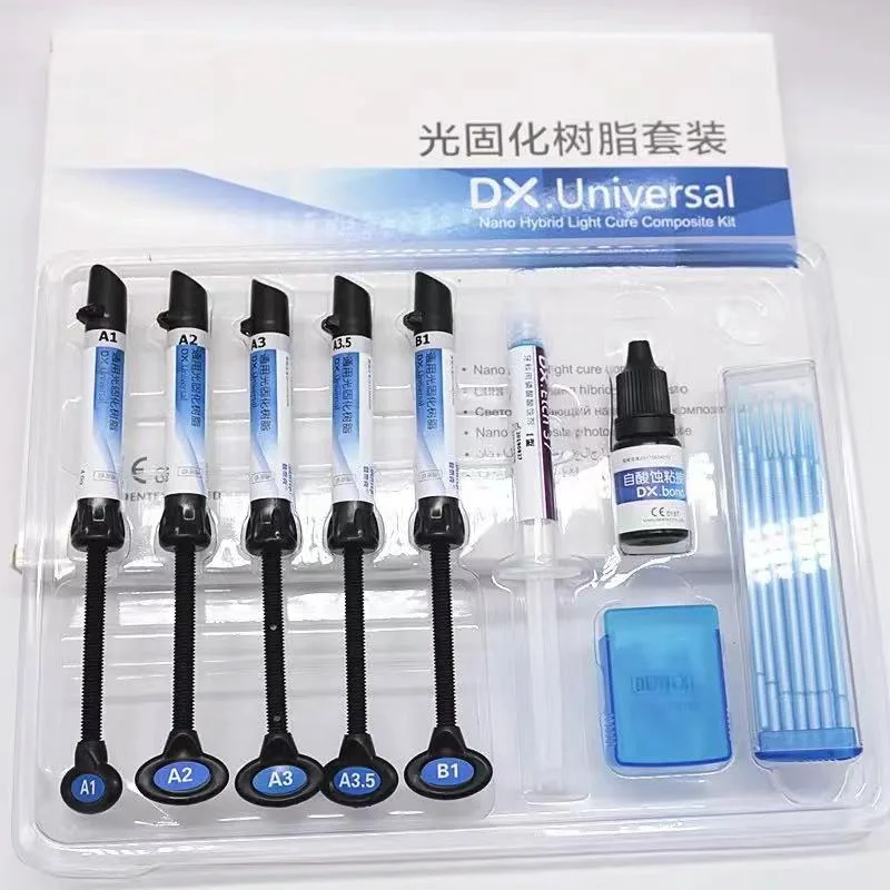 Dental Restoration Syringe Universal Shade Dentistry Enamel Materi Resin  Flowable Composite Resindental Filling Composite