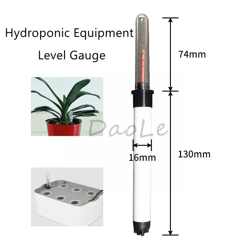 204MM Hydroponic Equipment Level Gauge Flowerpot Box Water Level Gauge Soilless Culture Water Level Float Garden Accessories