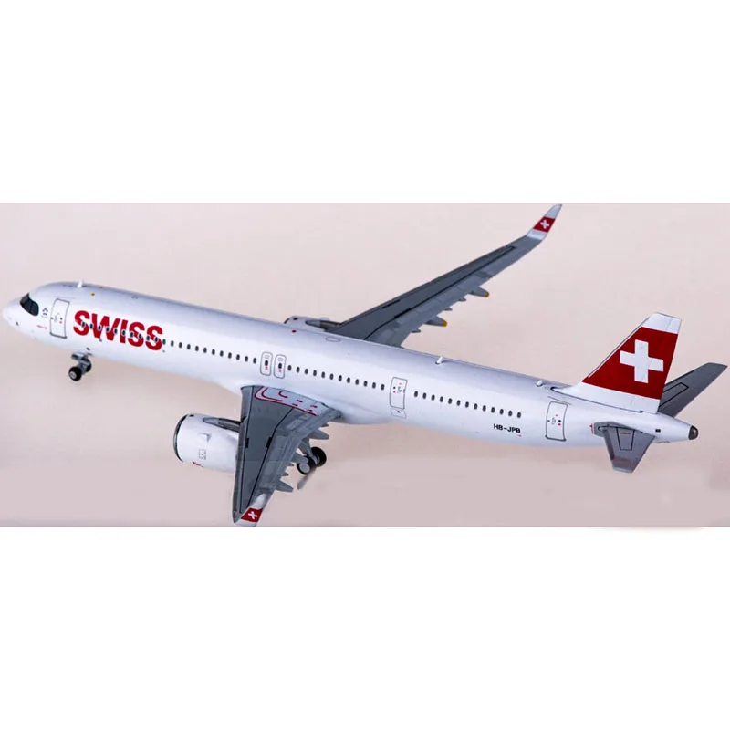 JUST 日本ユニバーサル航空 B747-221F 1/400ダイキャストモデル ダイキャスト 1:400 スケール JC ウィングス スイス航空 A321Neo HB