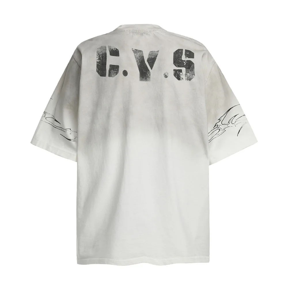 Summer Men's Printed Short Sleeve T shirt Soft Breathable Loose Quick-dry Lightweight Skin friendly Casual Simple Versatile Top