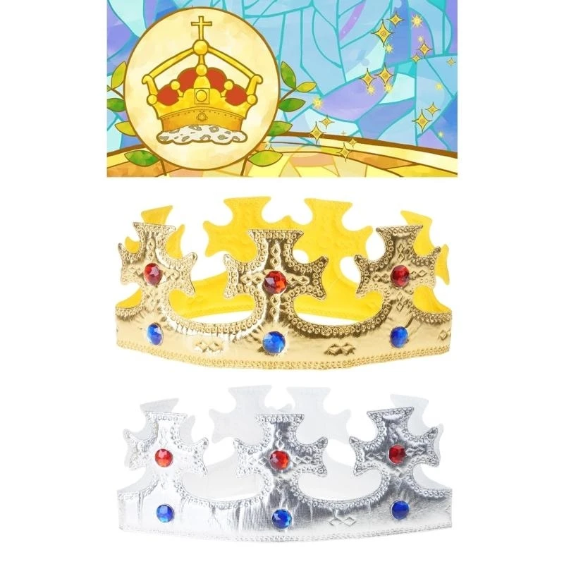 5asd bắt mắt chiếc mũ vương miện đồ chơi đồ chơi dành cho trẻ tự làm thủ công dễ thương cosplay nhiều màu