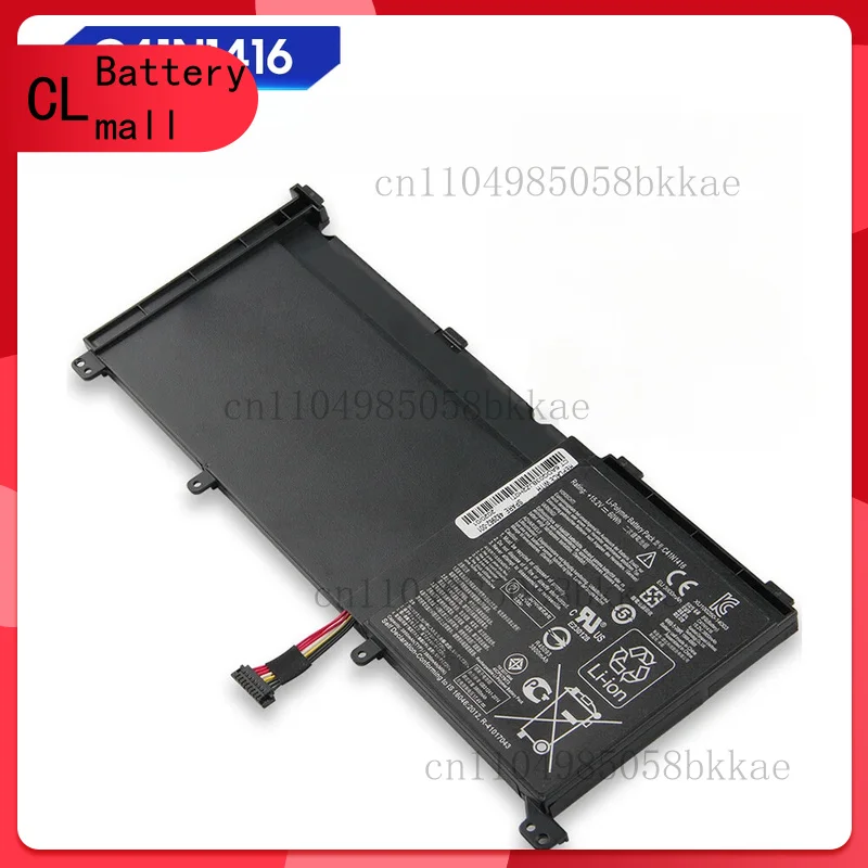 

Сменный аккумулятор C41N1416 для ASUS G501 N501L G601J UX501VW UX501JW 3800 мАч