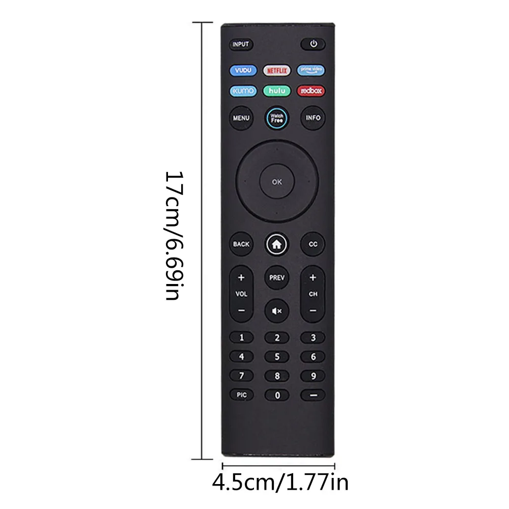 XRT140 Universal Remote Control for Smart TV Replacement Remote XRT136 Smartcast D-Series E-Series M-Series P/PX-Series V-Series